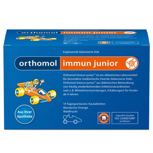  Восстановление иммунитета у детей с 3 лет - Ортомол Иммун Джуниор