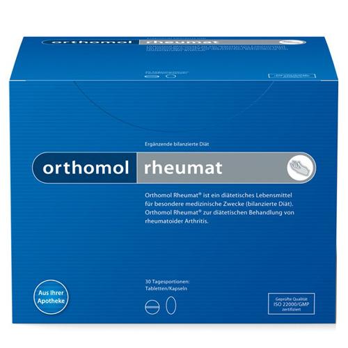 Витамины при ревматоидном артрите Orthomol Rheumat (Ортомол Роймат)